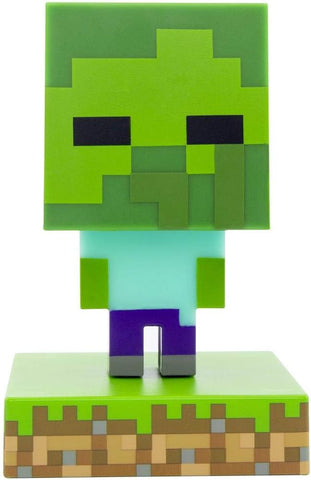 Paladone | Minecraft | Icon Luz de Zombie V2, Producto Oficial