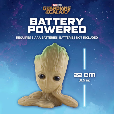 Paladone | Guardians Of The Galaxy | Lámpara Groot con Sonido, Producto Oficial
