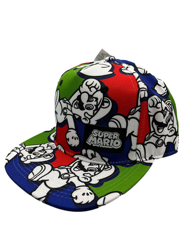 Gorra Super Mario - Mario y Luigi White