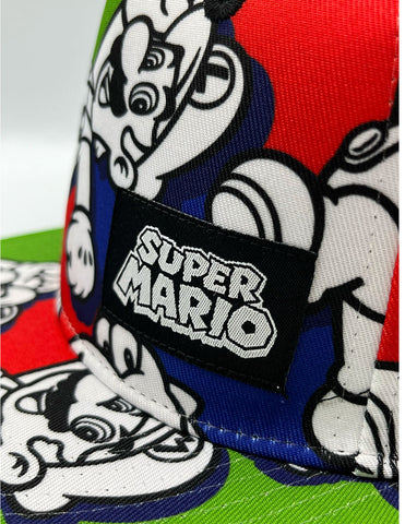 Gorra Super Mario - Mario y Luigi White