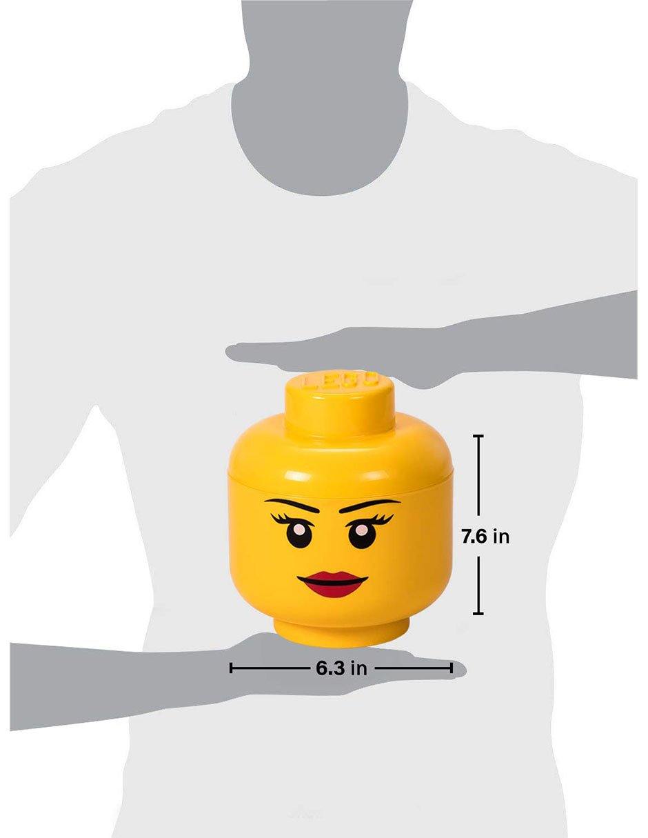 LEGO Storage Cabeza Pequeña Apilable para Almacenar - Fan Army
