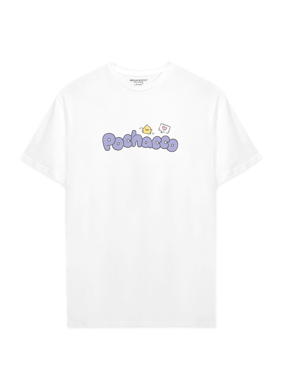 Playera Pochacco Hombre Mujer Blanco Boxes - Fan Army