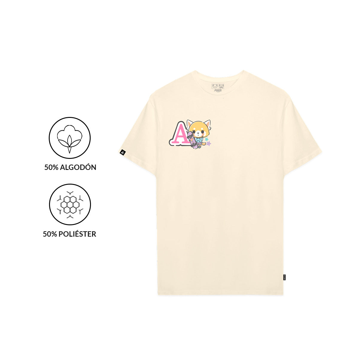 Playera Hombre Mujer Arena Aggretsuko Skate - Fan Army