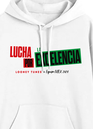 Hoodie Looney Tunes x Equipo MEX Lucha por la Excelencia