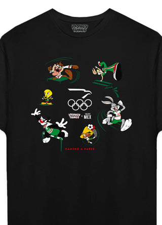 Playera Looney Tunes x Equipo MEX Camino a Paris