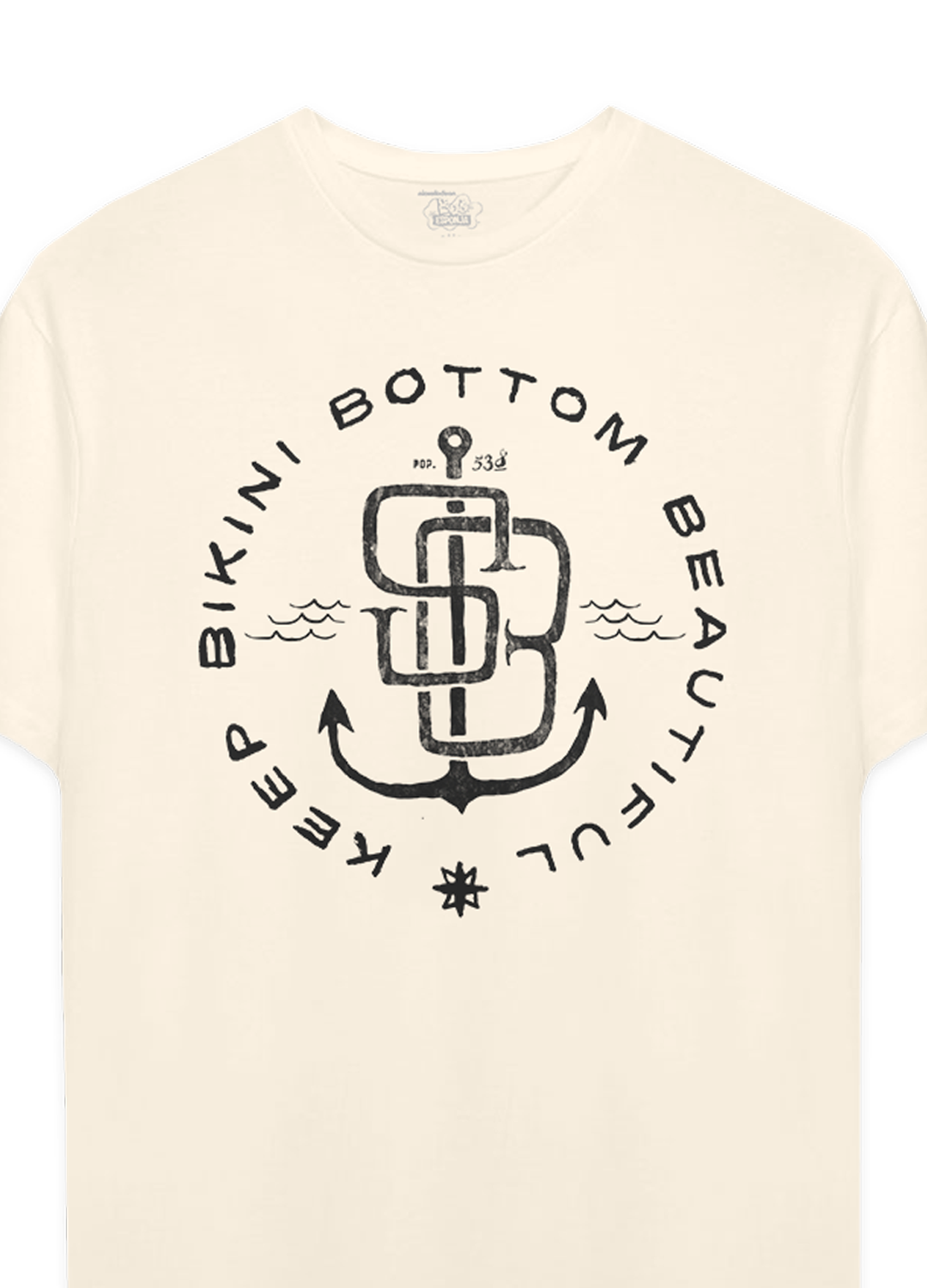 Playera Bob Esponja Hombre Mujer Arena Keep Bikini - Fan Army