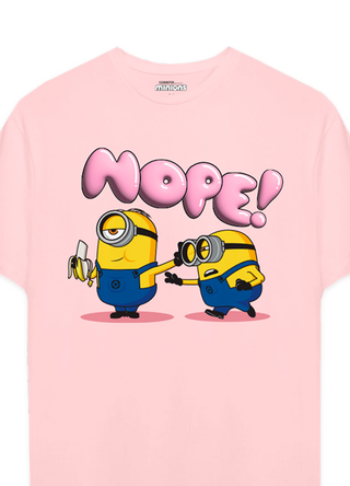 Playera Minions Nope