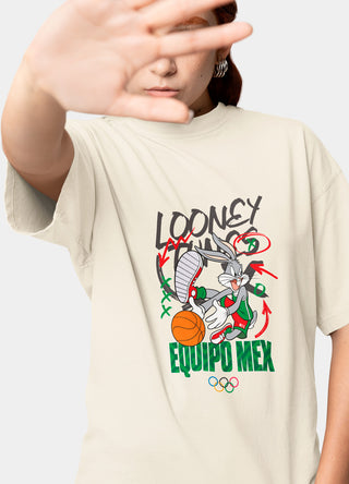 Playera Looney Tunes x Equipo MEX Basketball