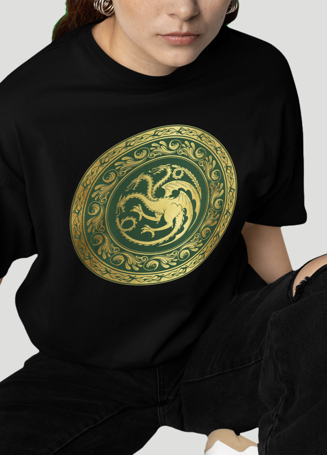 Playera Unisex House of the Dragon - King Aegon | Diseño Épico - Fan Army