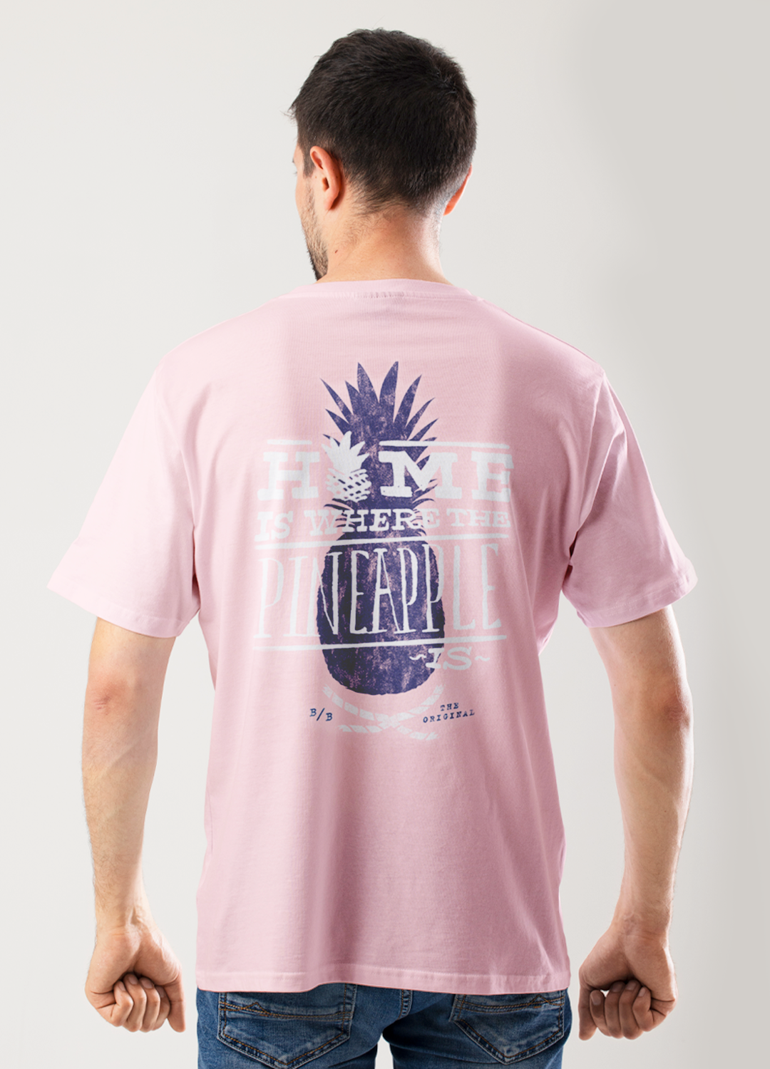 Playera Bob Esponja Hombre Mujer Rosa Pineapple - Fan Army