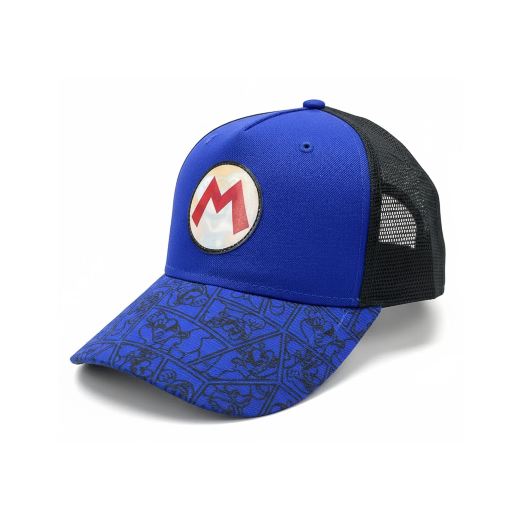 Gorra Super Mario Parche Holografico - Fan Army