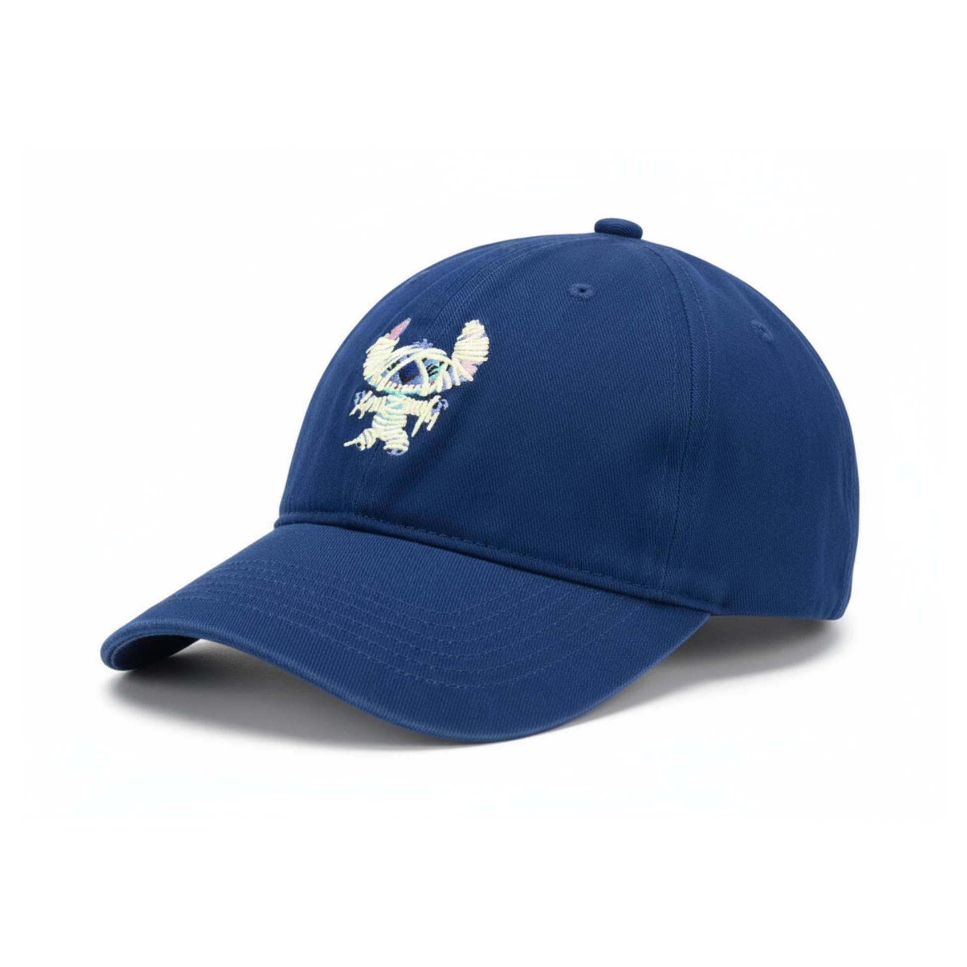 Gorra Bordada Stitch Momia Azul Original Disney - Fan Army