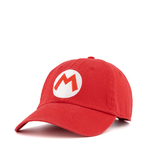 Gorra Curva Mario "M" Roja Super Mario Bros
