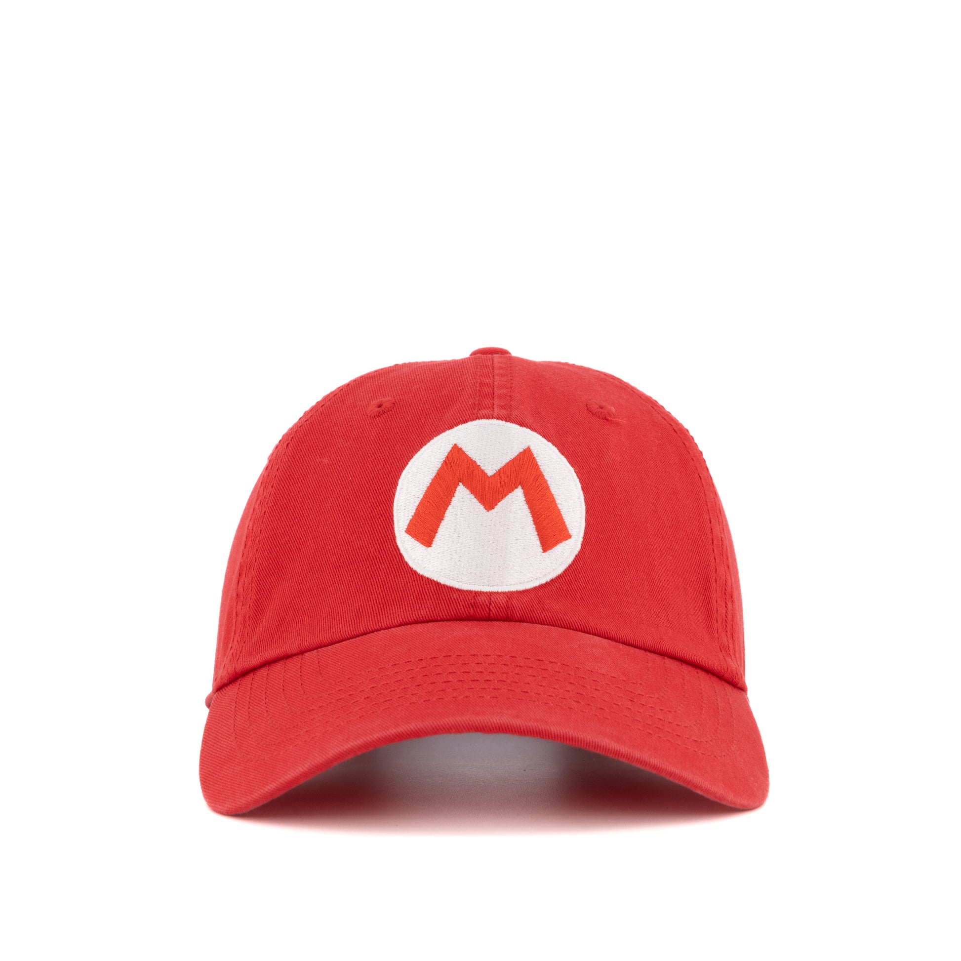Gorra Curva Mario "M" Roja Super Mario Bros - Fan Army