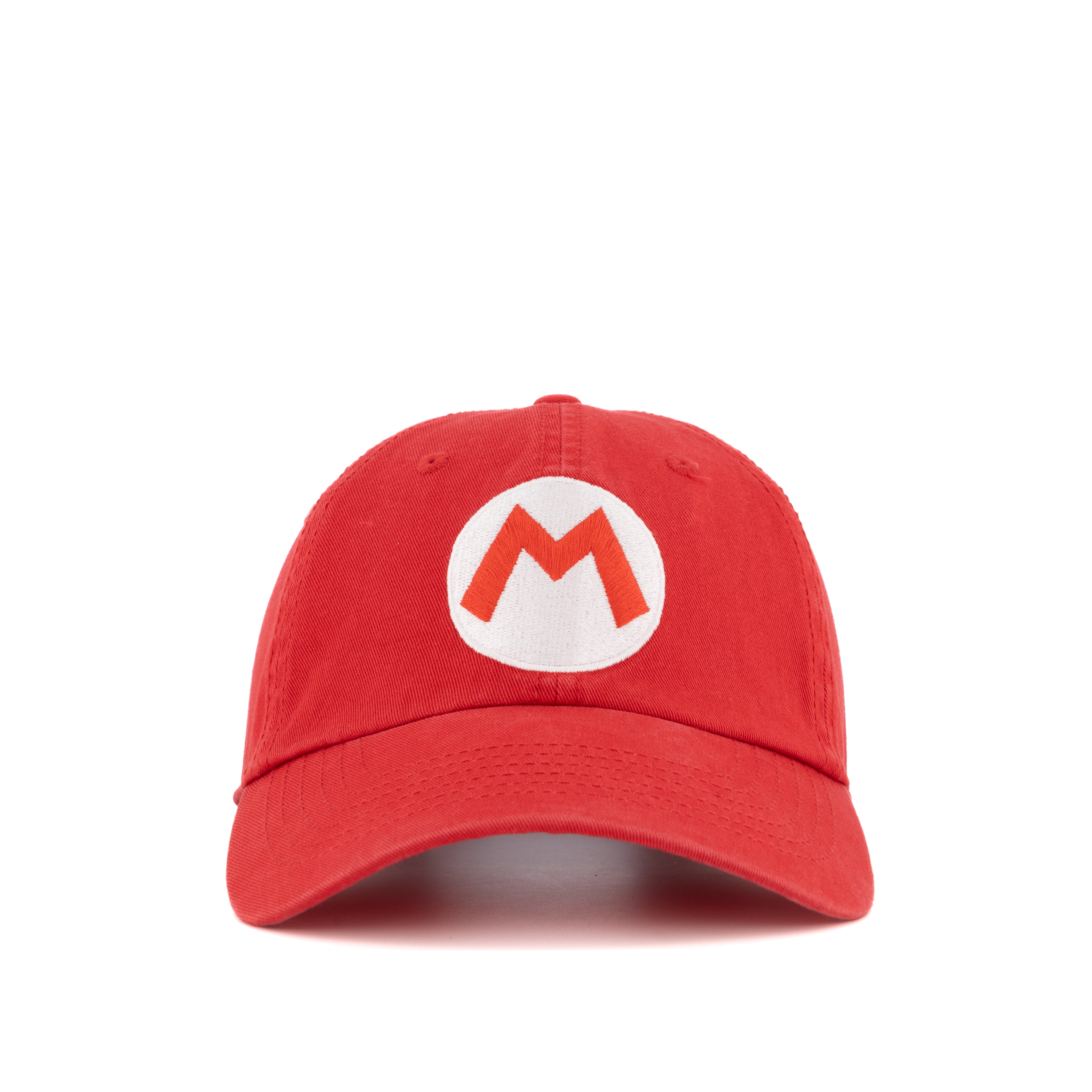 Gorra Curva Mario "M" Roja Super Mario Bros - Fan Army