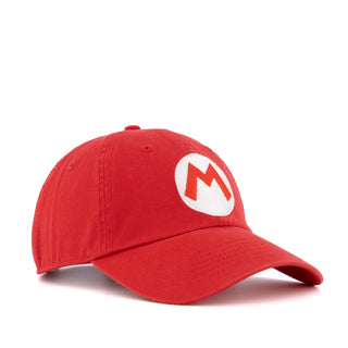 Gorra Curva Mario "M" Roja Super Mario Bros