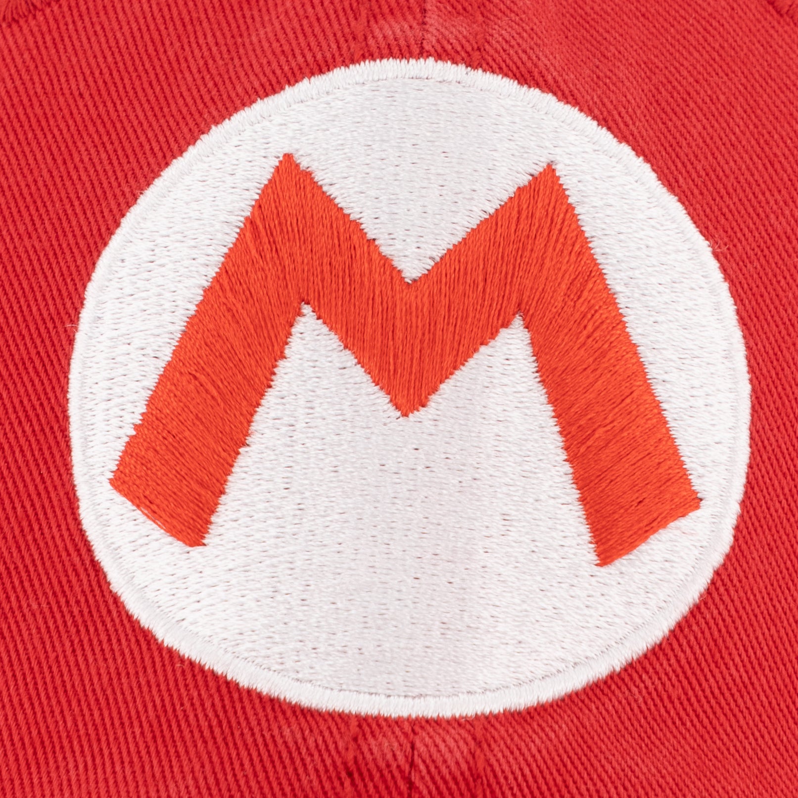 Gorra Curva Mario "M" Roja Super Mario Bros - Fan Army