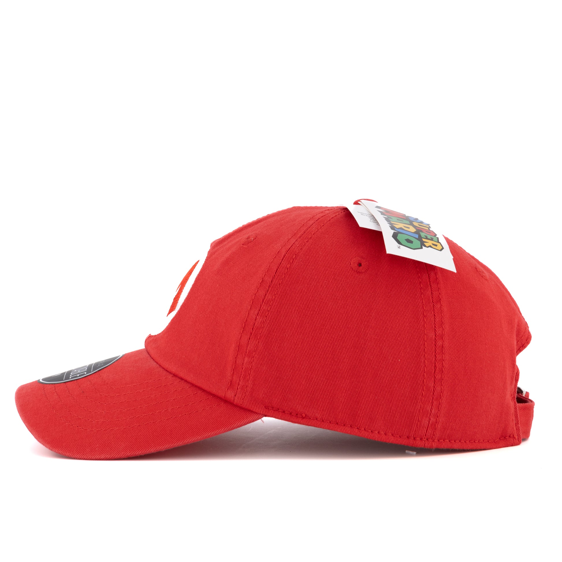 Gorra Curva Mario "M" Roja Super Mario Bros - Fan Army