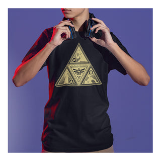 Playera Zelda Trifuerza – Diseño Original | Gamer y Retro