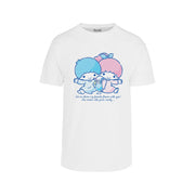 Playera Little Twin Stars Hombre Mujer Blanco Flour - Fan Army