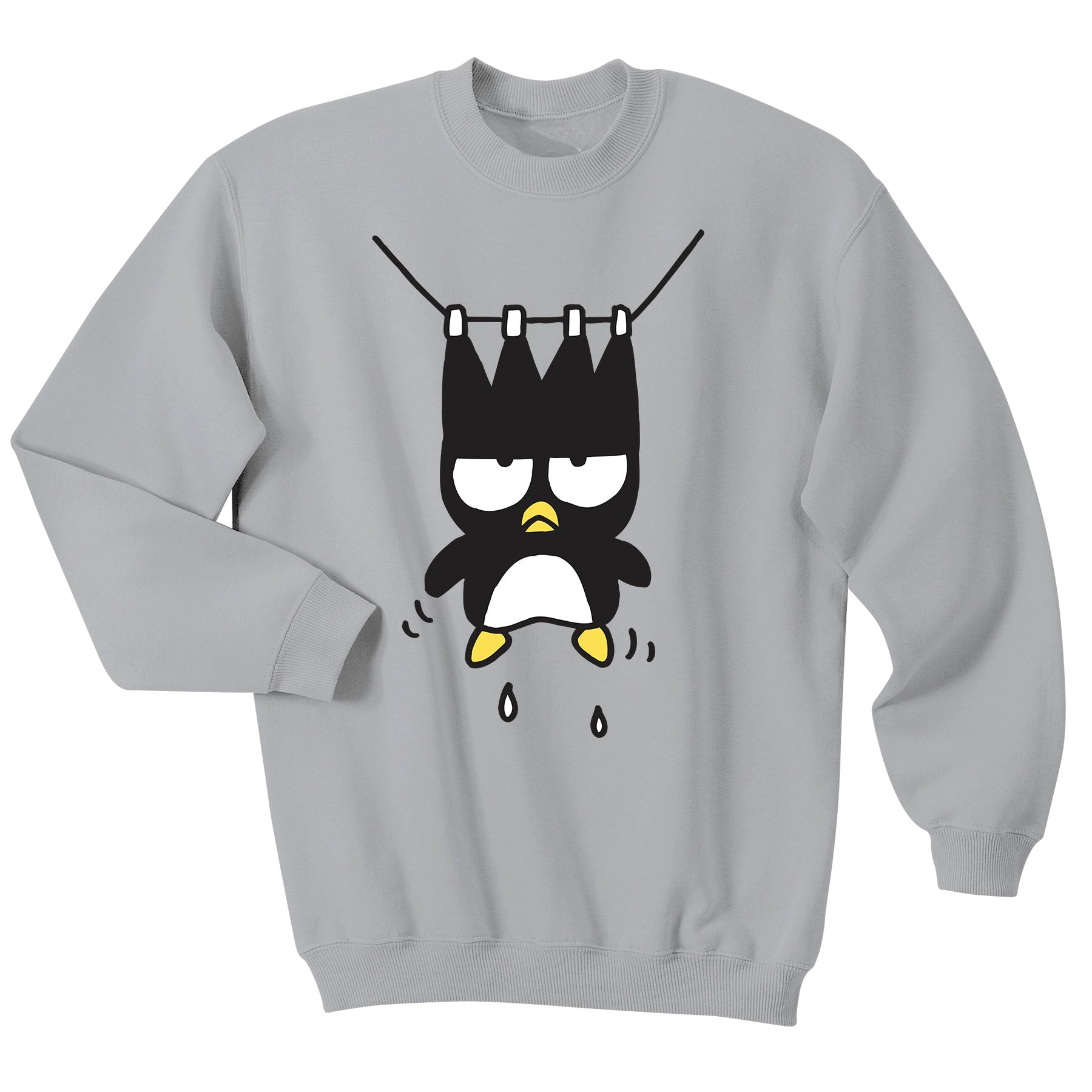 Sudadera Bad Badtz-Maru Hombre Mujer Gris Hanging - Fan Army