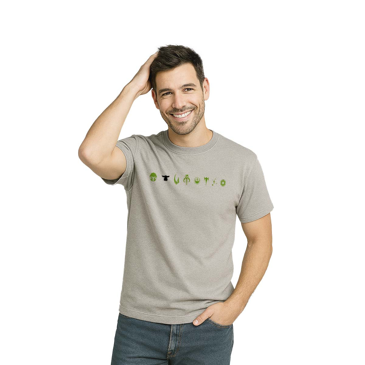 Playera The Mandalorian Unisex Mando & Grogu Disney - Fan Army