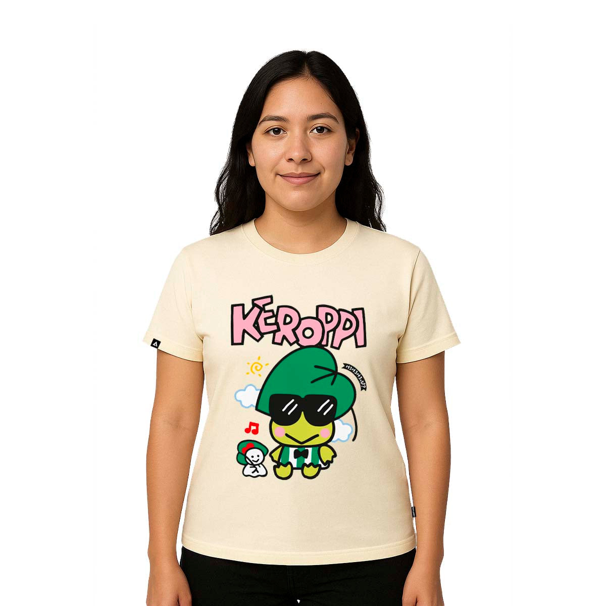 Playera Hombre Mujer Arena Keroppi Green - Fan Army