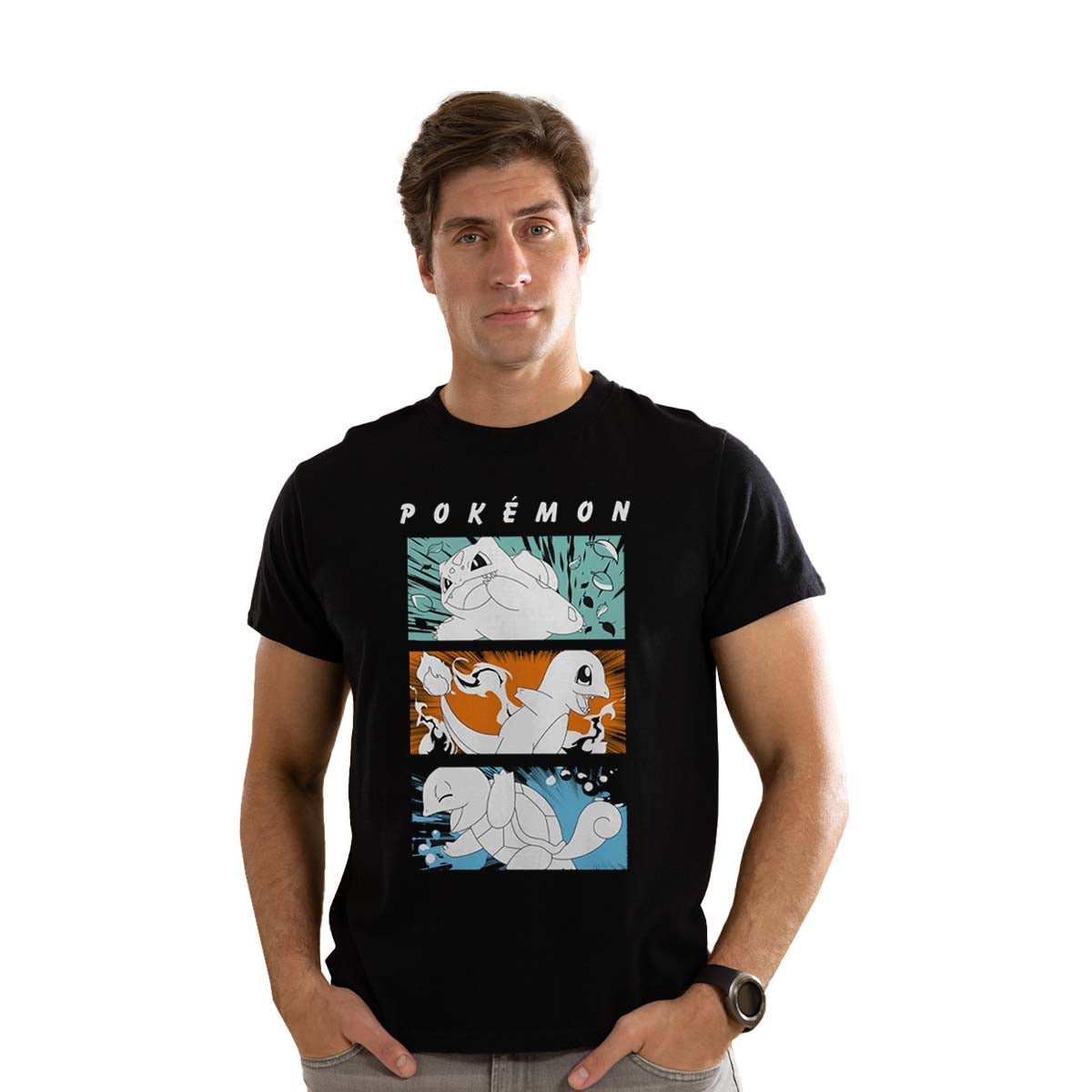 Playera Pokémon Kanto Starters - Fan Army