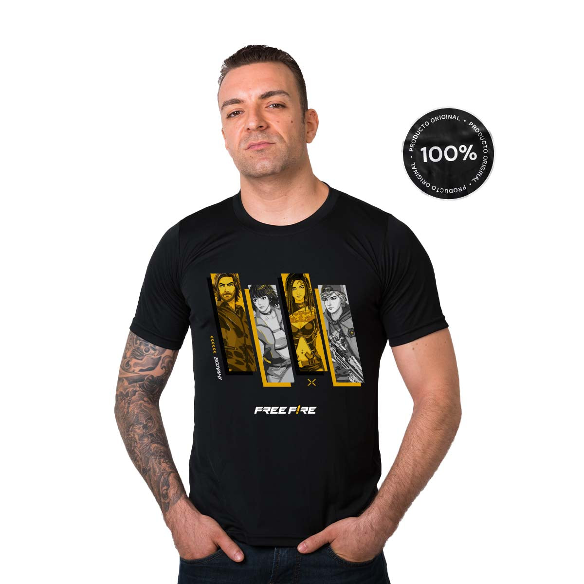 Playera Free Fire All Squad – Fan Army