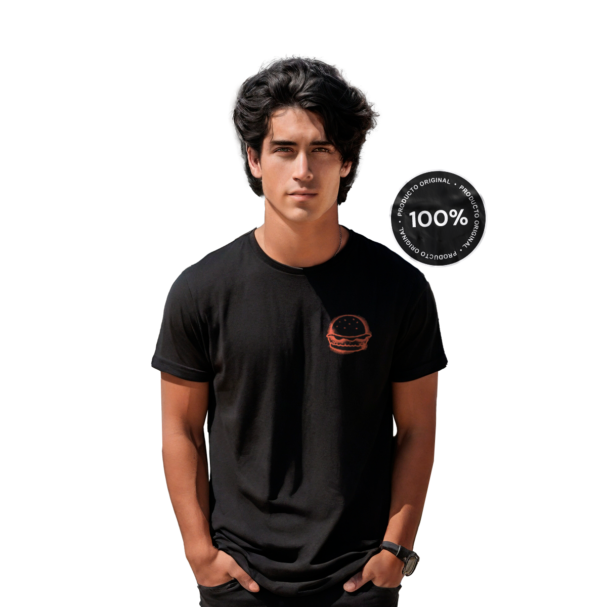 Playera Bob Esponja Hombre Mujer Negro I´m Ready - Fan Army