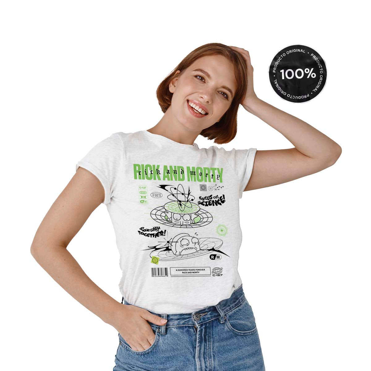 Playera Rick and Morty Focus on Science – Fan Army