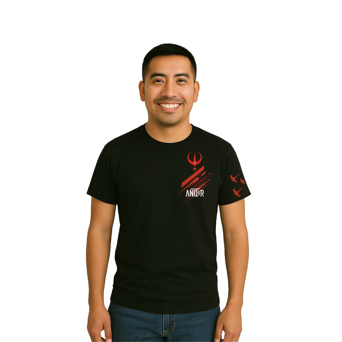 Playera Rebeliones Unisex de Star Wars Andor Original Algodón - Fan Army