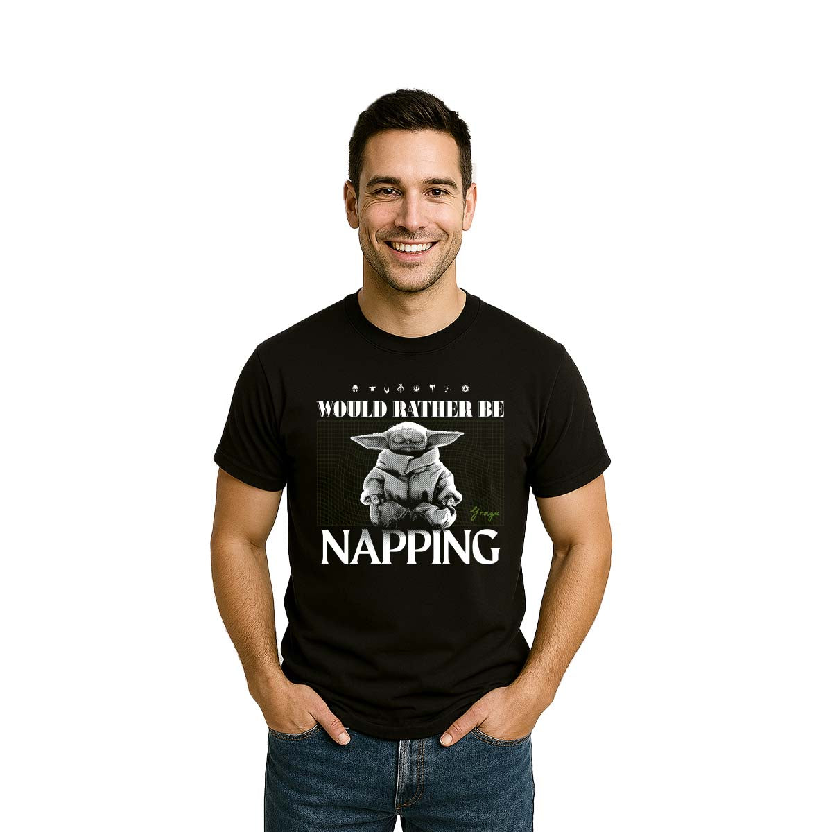 Playera The Mandalorian Unisex Napping Disney - Fan Army