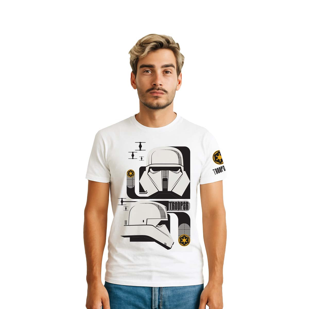Playera Trooper Unisex de Star Wars Andor Original Algodón - Fan Army