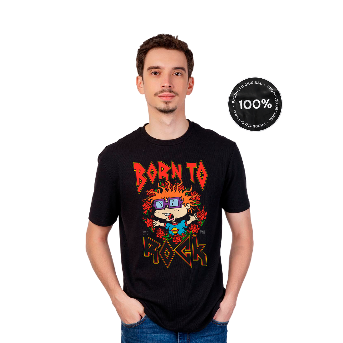 Playera Rugrats Born to Rock - Fan Army