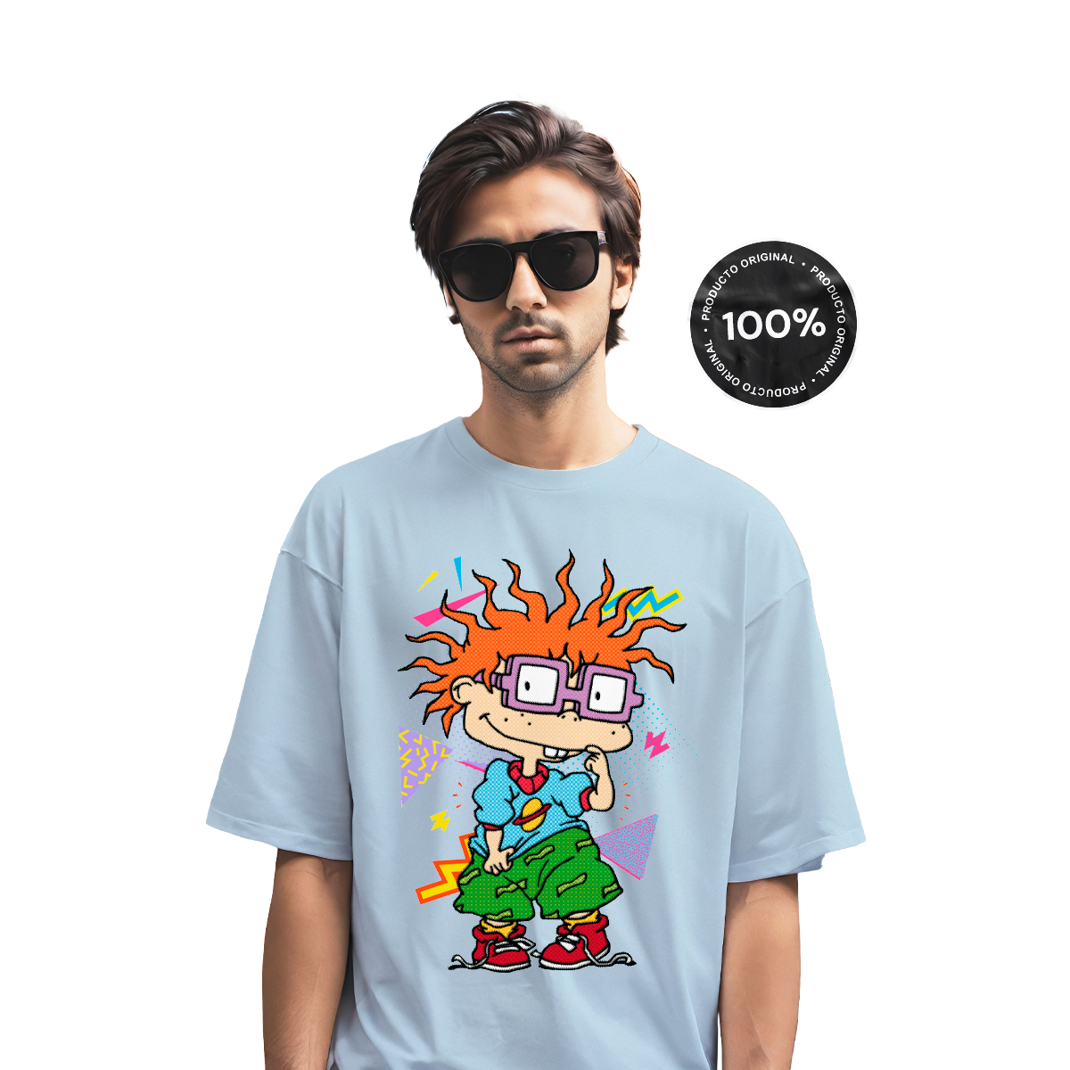 Playera Unisex Rugrats Carlitos - Producto Oficial - Fan Army