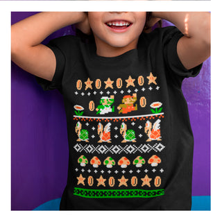 Playera Niño Nintendo - Coins