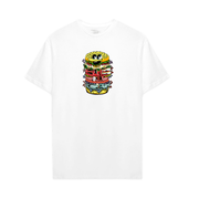 Playera Bob Esponja Hombre Mujer Blanco Krustypants Cangreburger - Fan Army