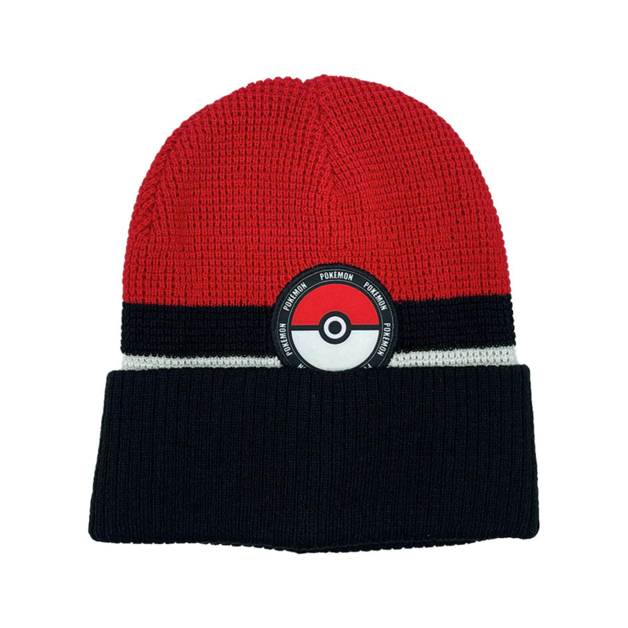 Beanie Pokemon Tricolor con Pokebola - Fan Army