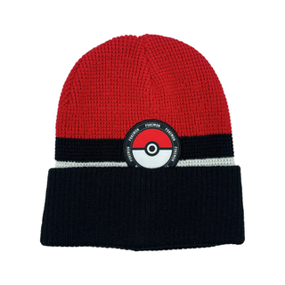 Beanie Pokemon Tricolor con Pokebola - Fan Army