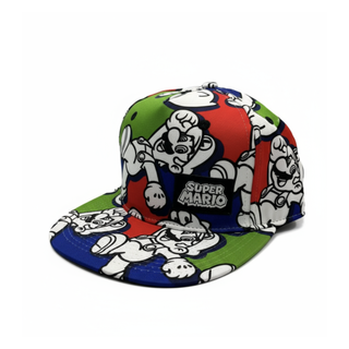 Gorra Super Mario - Mario y Luigi White - Fan Army