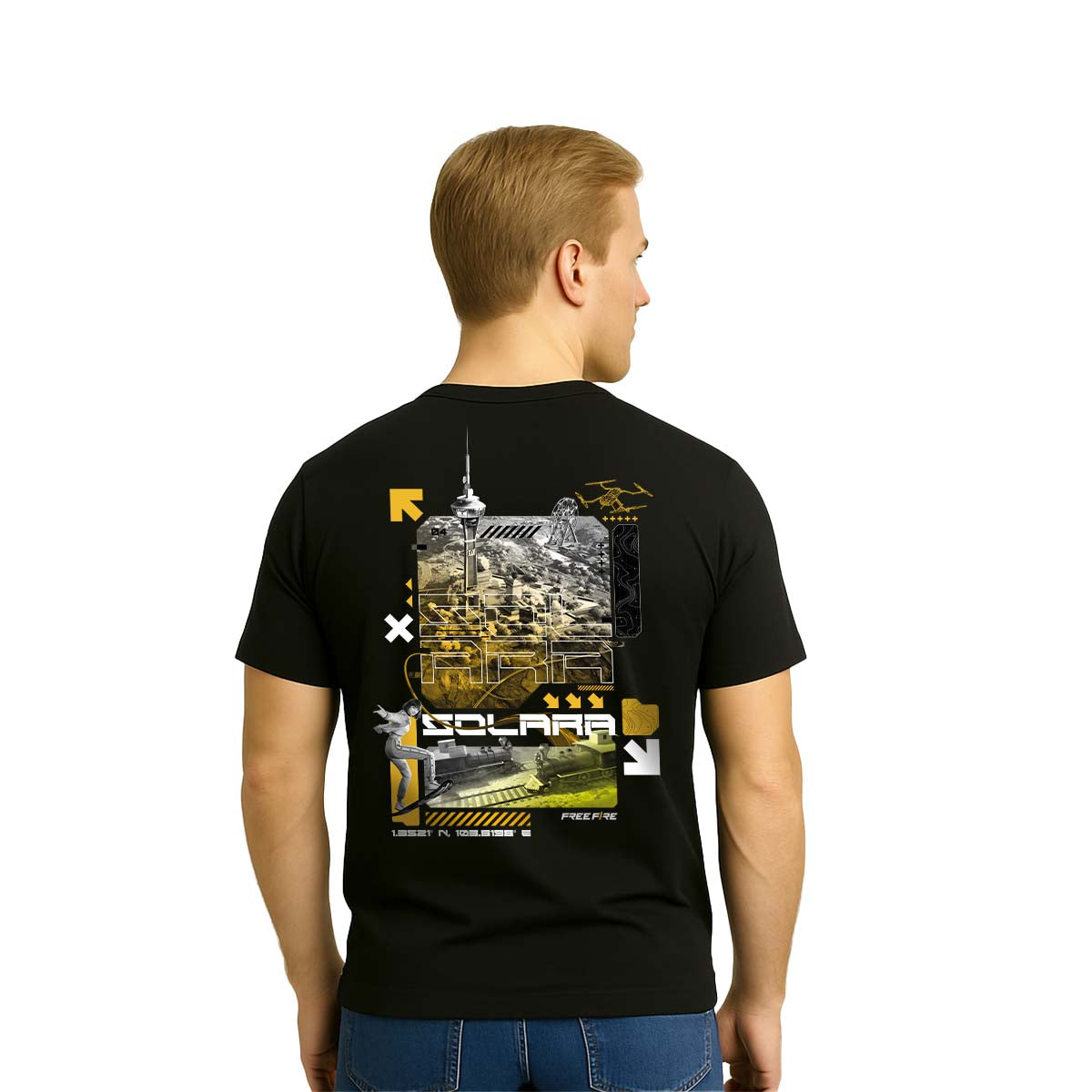 Playera Free Fire Edición Especial Solara - Fan Army