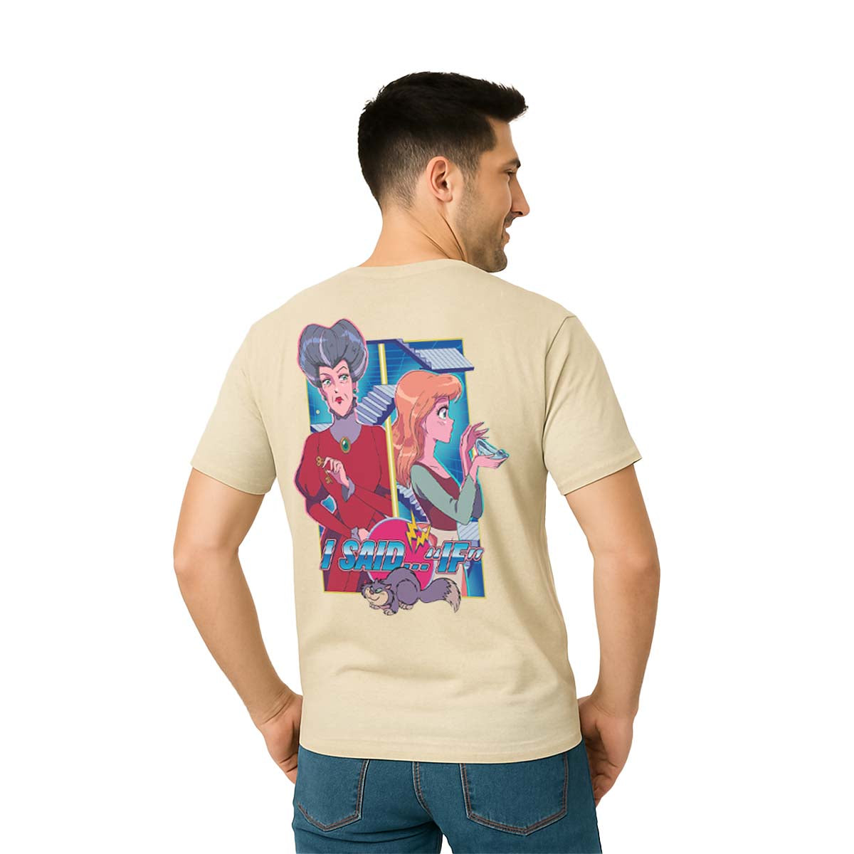 Playera Princesas Hombre Mujer Arena Disney Original I Said If - Fan Army