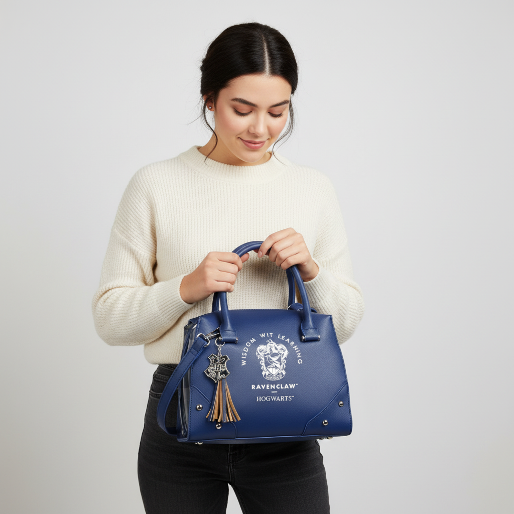 Bolsa Harry Potter Ravenclaw para mujer Hogwarts efecto piel - Fan Army