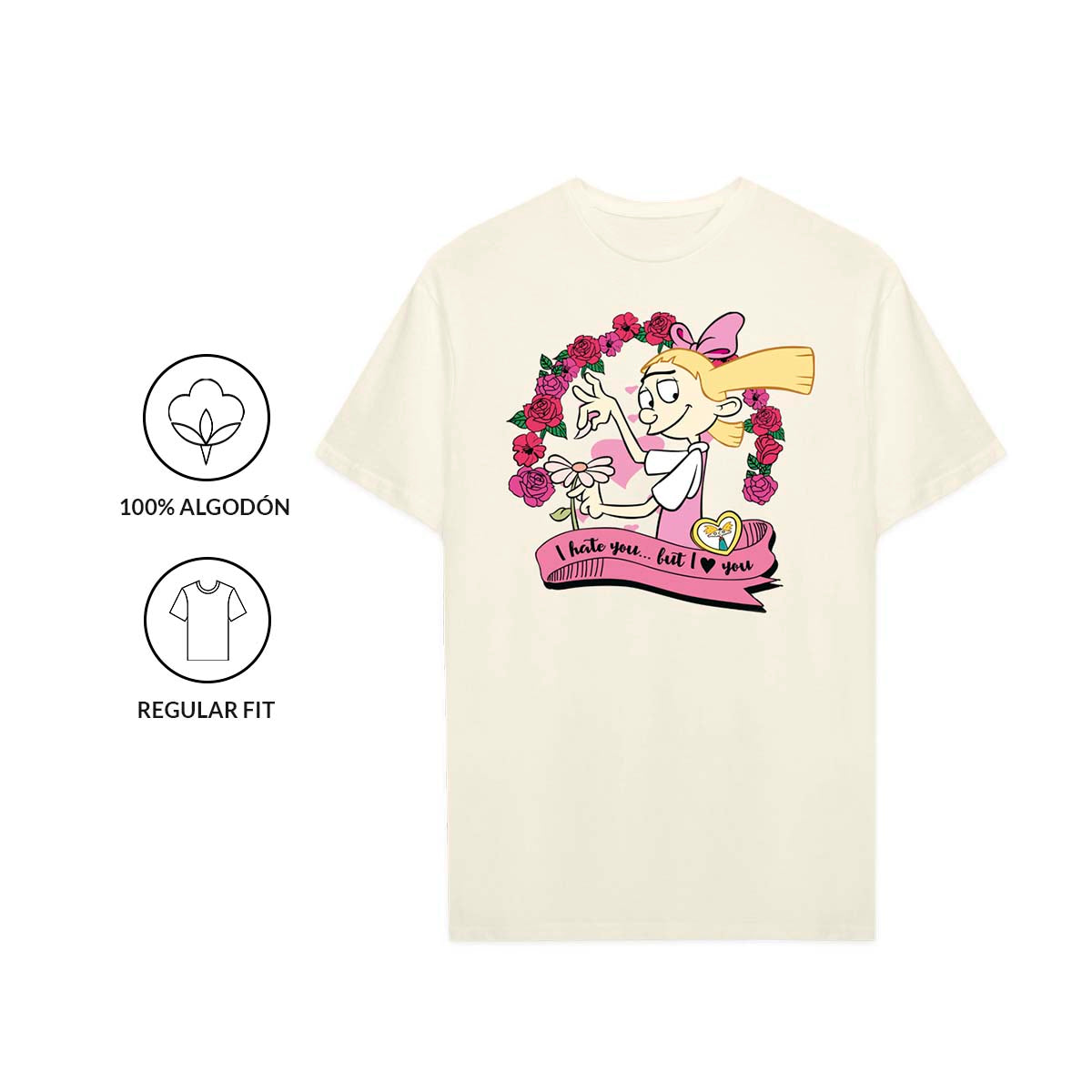 Playera Hey Arnold! Helga - Fan Army