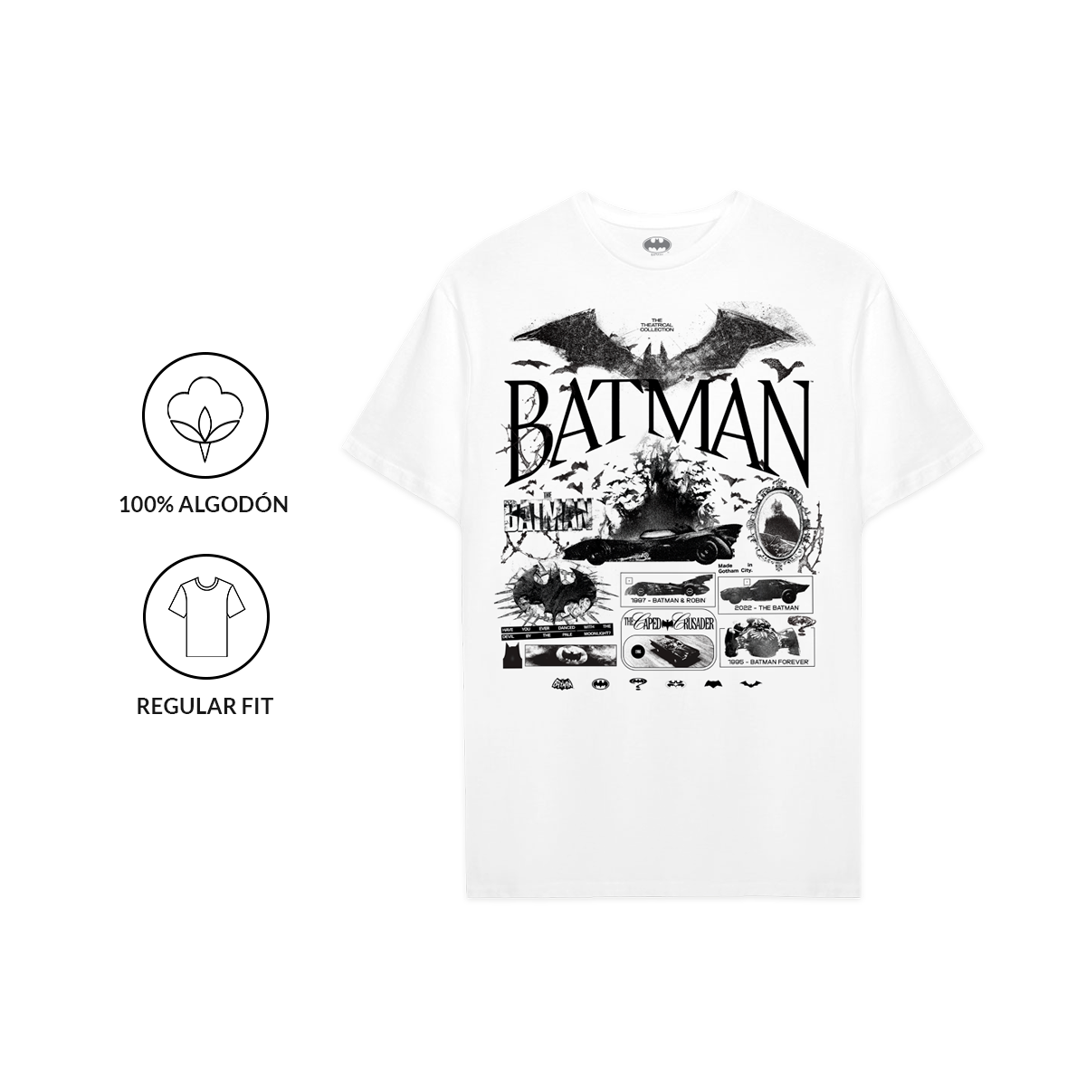 Playera para Hombre Batman Theatrical - Fan Army