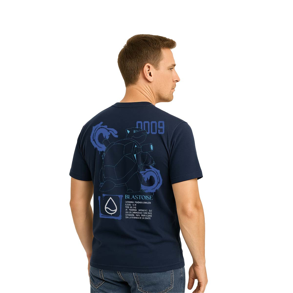 Playera Pokémon Blastoise Graffiti - Fan Army