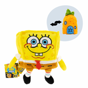 Bob Esponja Peluche Reversible Bob y Piña, Juguete de Peluche, Original y Coleccionable, Reversible