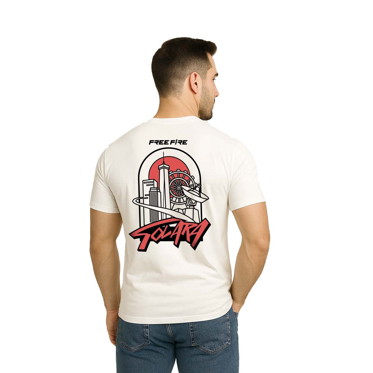 Playera Free Fire Edición Especial Solara - Fan Army
