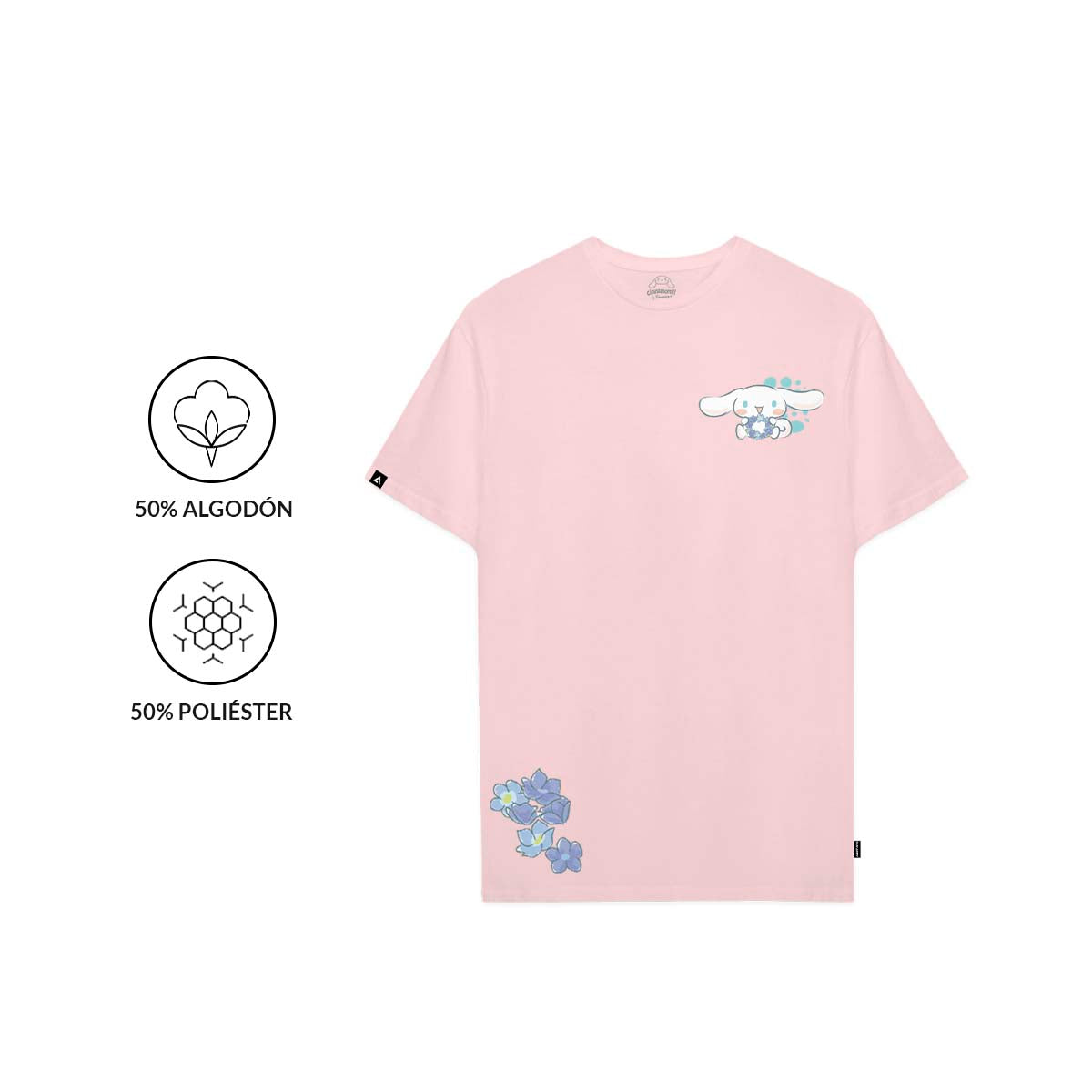 Playera Hombre Mujer Rosa Cinnamoroll Sweet Fragance - Fan Army